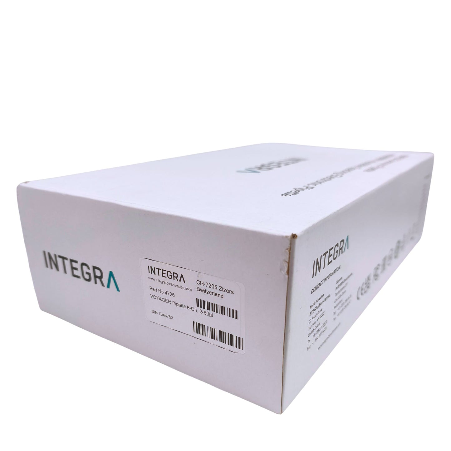 Integra 8-Channel 50μL VOYAGER Adjustable Tip Spacing Pipette (BRAND NEW)
