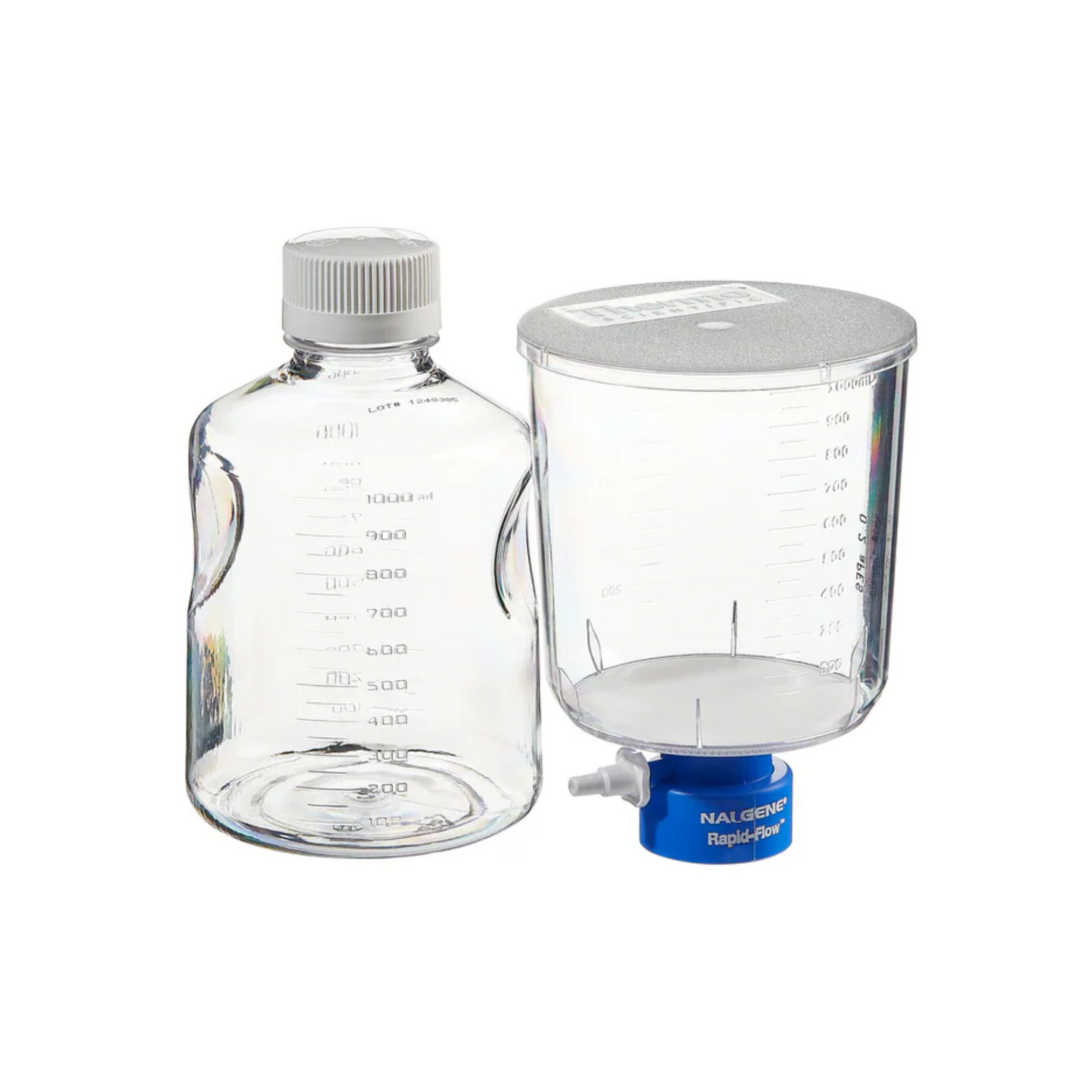 1000ml Nalgene Rapid-Flow Sterile Disposable Filter Unit, 0.2 μm aPES membrane, Case of 12 (567-0020)