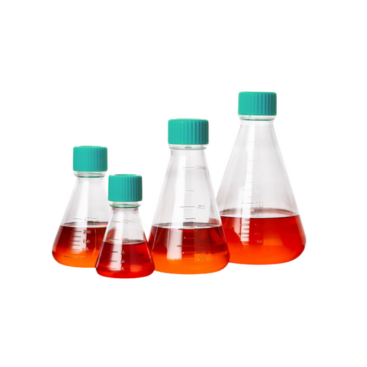 Jet Biofil 125mL Erlenmeyer Flask, vented, Pack of 24 (JBE125)