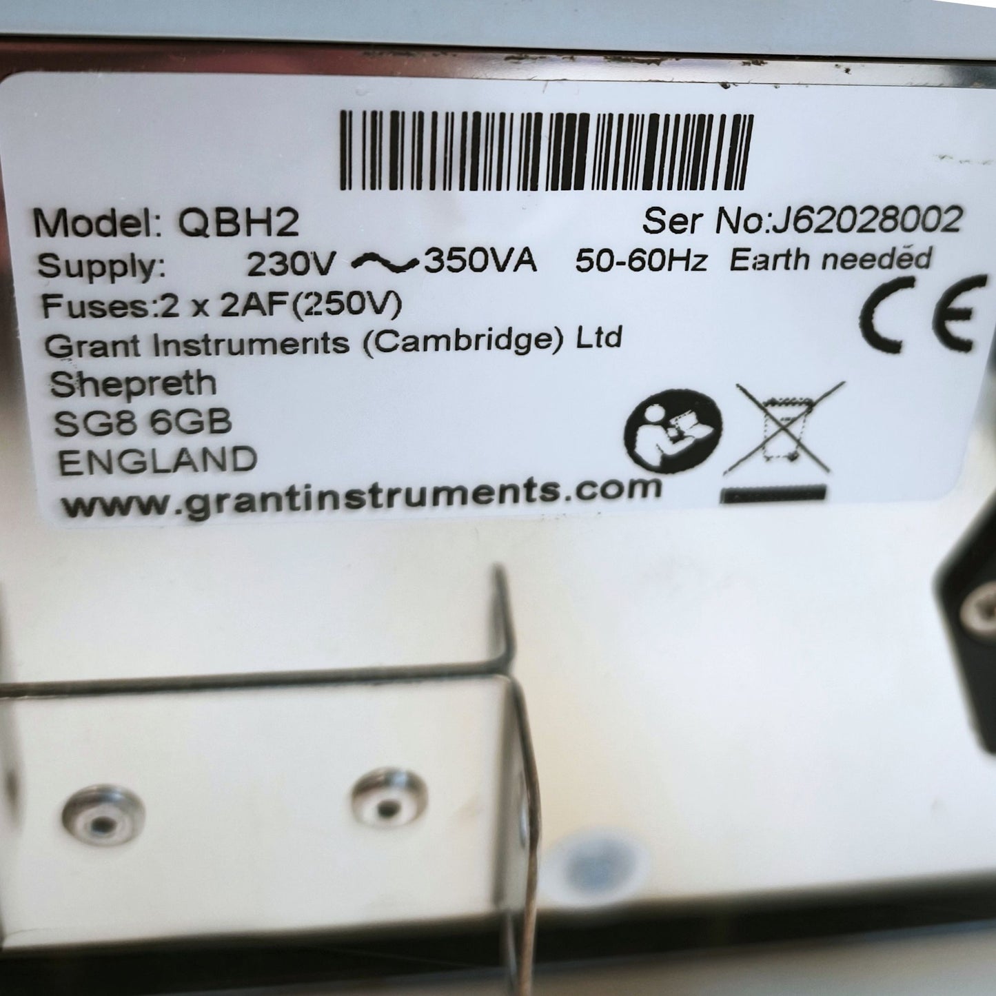 Grant QBH2 High Performance Digital Dry Block Heater