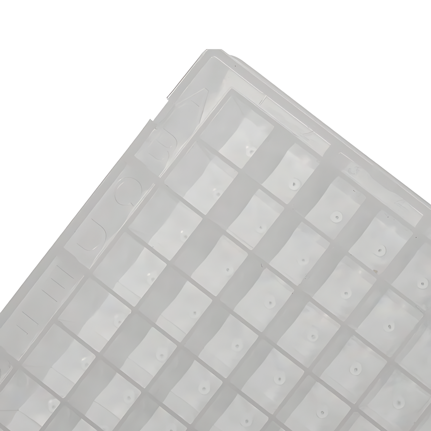 Thermo Scientific Abgene 96 Square Well 2.2ml Polypropylene Sample Processing & Storage Plates, Box of 50 (AB-0932)