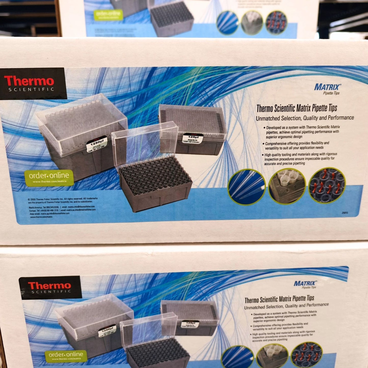 10x Cases of 125 µl Thermo Scientific™ Matrix™ Pipette Tips