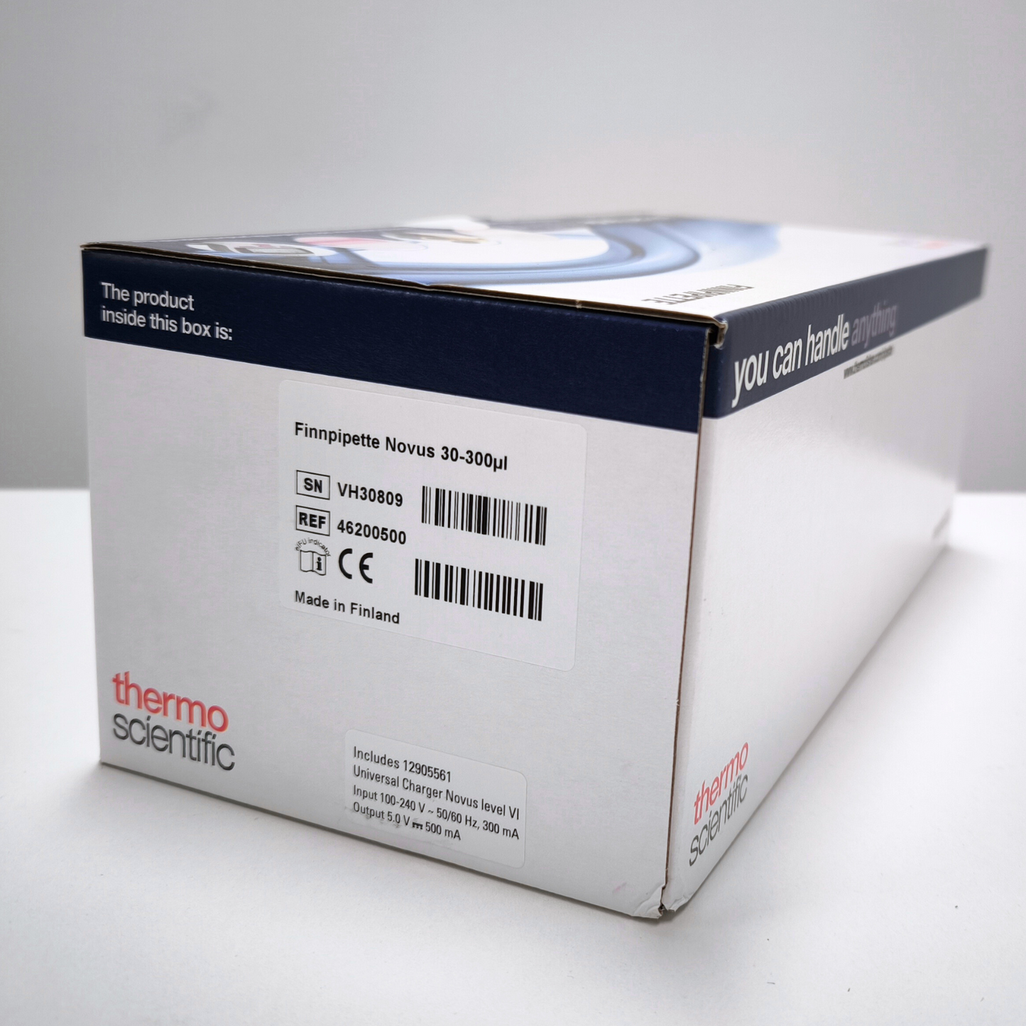 Thermo Scientific™ Finnpipette™ Novus Electronic Single-Channel Pipette 300µL (BRAND NEW) (46200500)