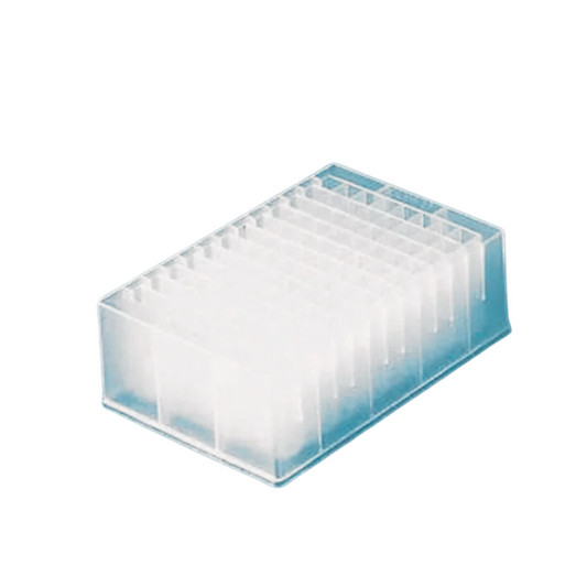 Corning 96-Well Assay Blocks, 2ml, No Lid, Square V-Bottom, NON-Sterile (100/case) (3961)