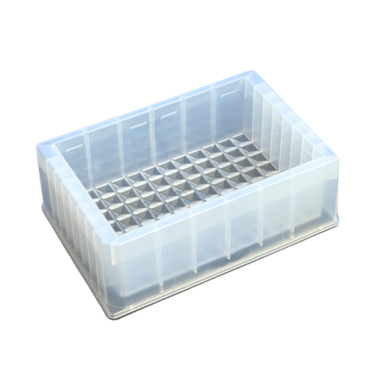 Agilent Single cavity Reservoir, 300ml, polypropylene, 96 pyramids base geometry, 44 mm height, case of 25 (201244-100)