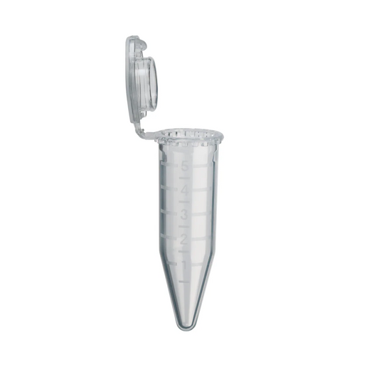 Eppendorf™ Tubes™ with Snap Cap 5.0 mL - Microtube, Pack of 50, (0030119479)