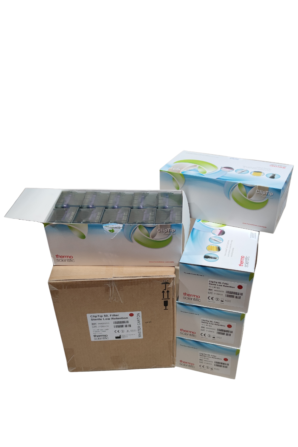 ClipTip 50, Filtered, Sterile, Rack - Overpack of 5 racks of 960 tips (94420253)