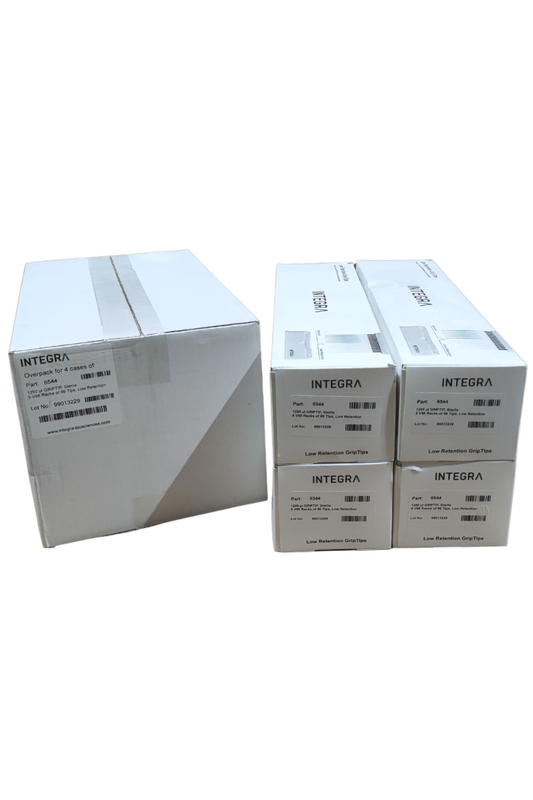 Integra - 1250 ul GRIPTIP, Sterile 5 V96 Racks of 96 Tips, Low Retention - (6544)