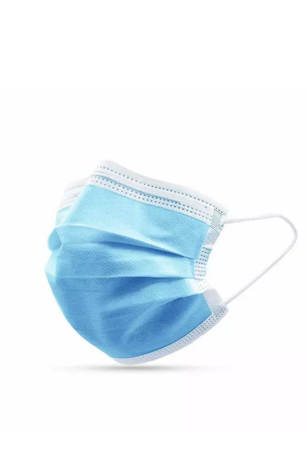 Face Mask 3-Ply Type IIR 2R Medical grade, QTY 50 Masks, CE Approved, UK Made (Overpack of 500)