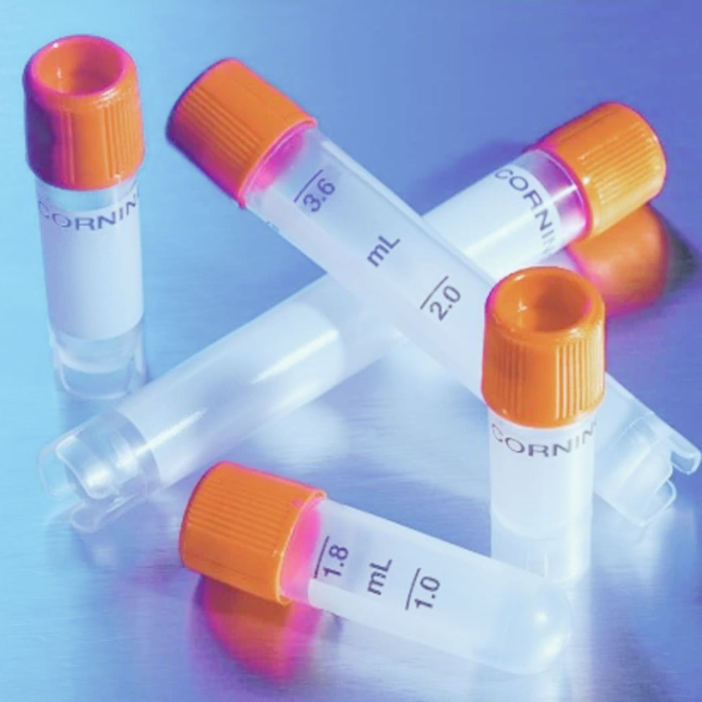65x Cases of Microtubes, Bijou tubes, Cryogenic vials