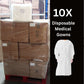 10x Cases of Disposable Medical Gowns (Pack of 100)
