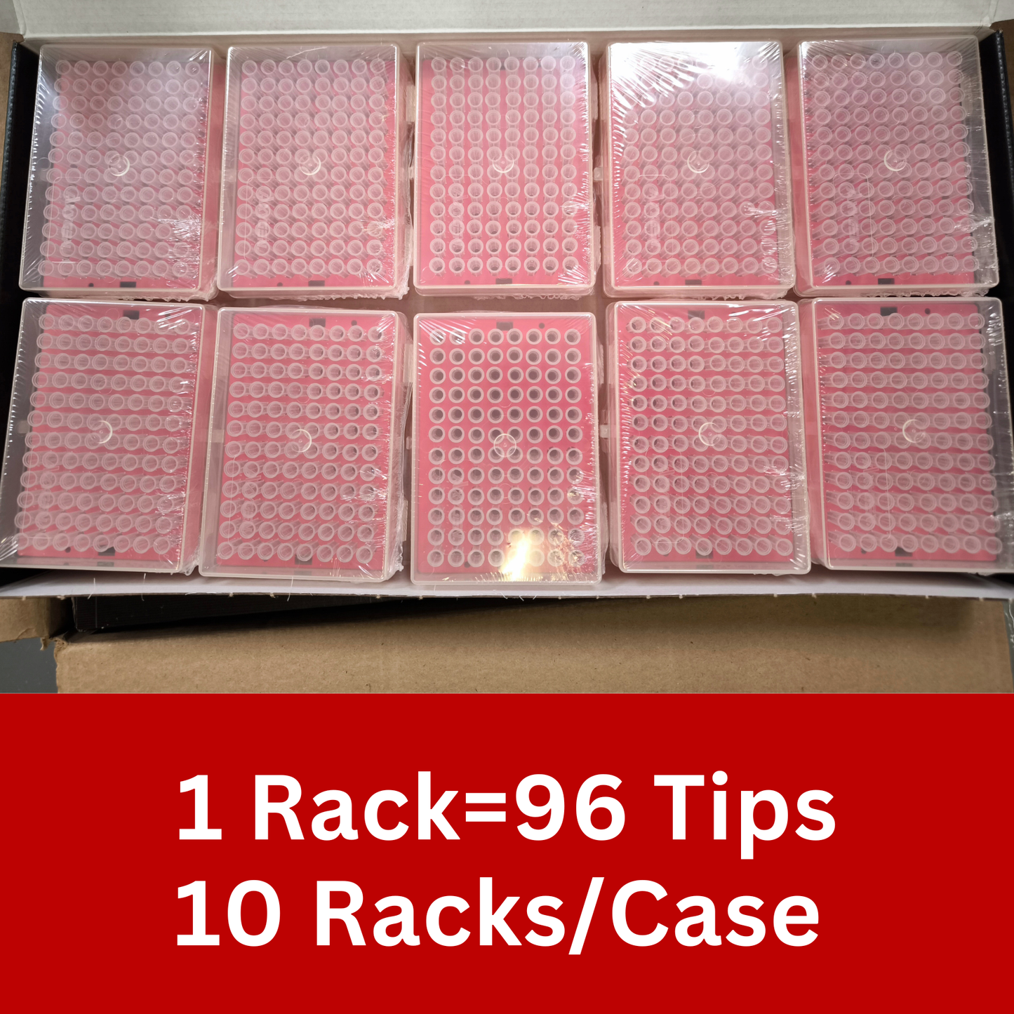 7x Axygen Universal 200 µL Pipette Tips