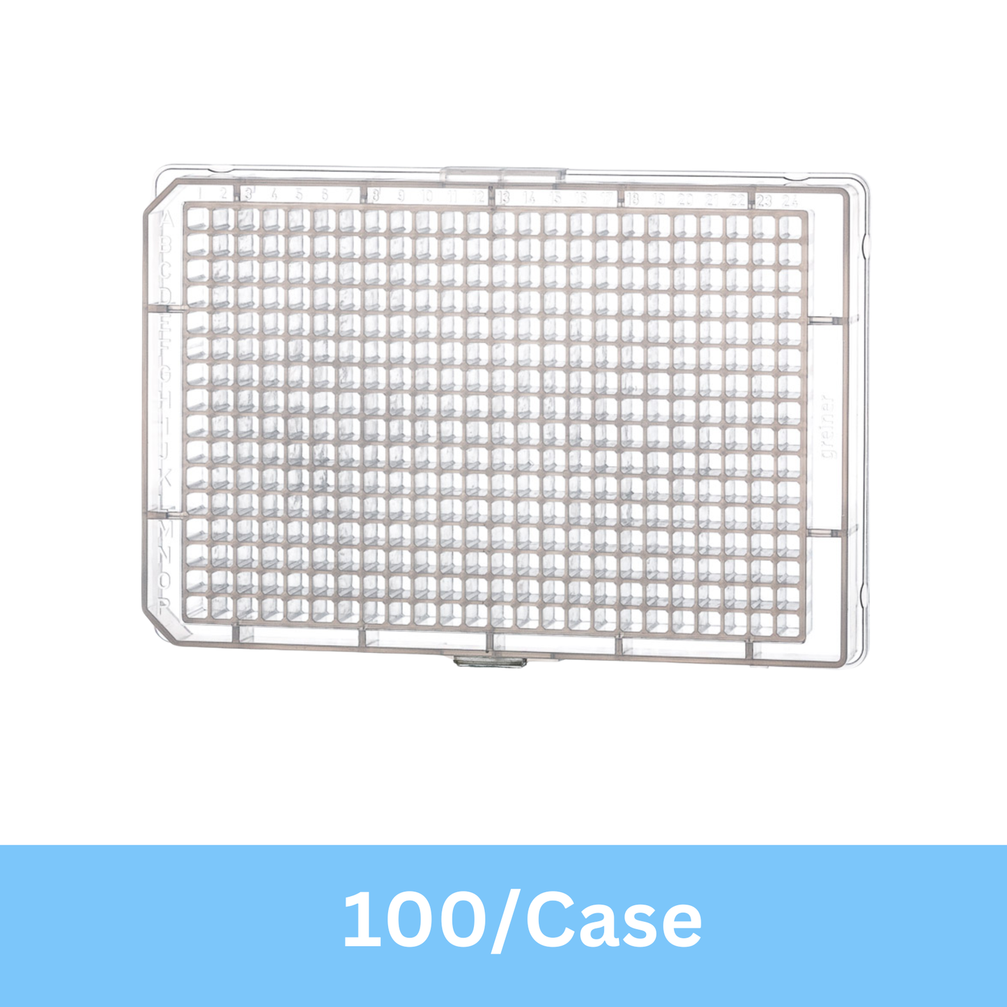 6X Greiner 384-Well Microplate, V-bottom