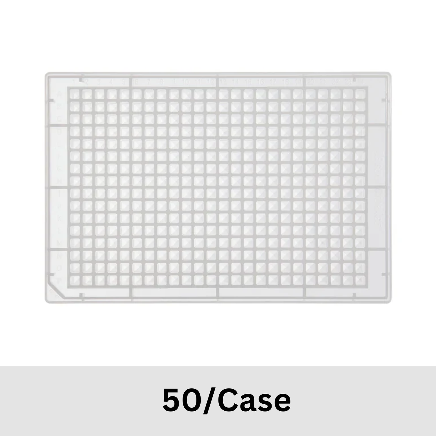 10x Cases of 384 Square Well Storage Plates, V-bottom