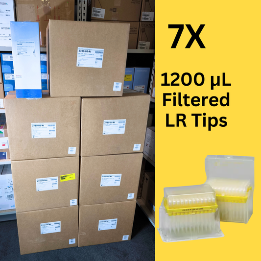 28x Cases of 1200 μL Filtered, Sterile, SoftFit-L, Low Retention Pipette Tips LTS