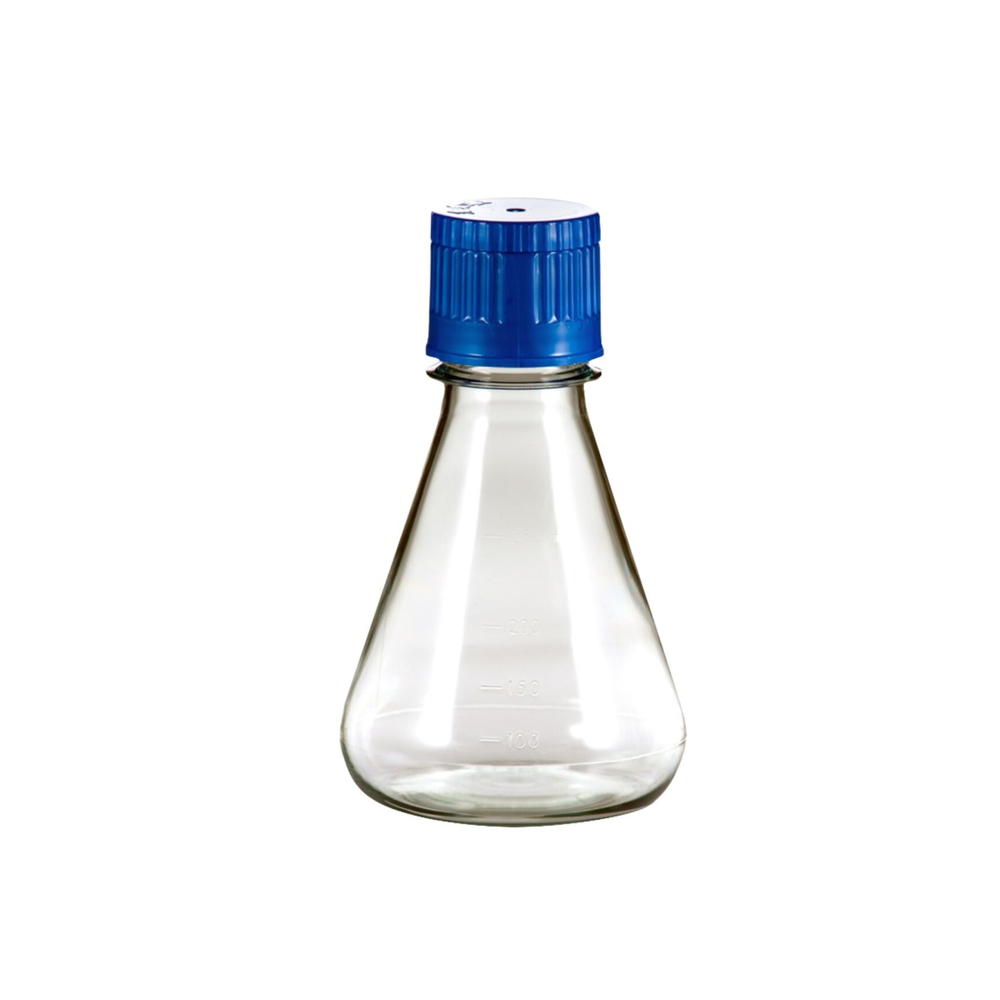 9x Cases of 250ml PC Erlenmeyer Flask, Flat base, sterile