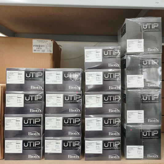 Bundle of BIOTIX™ uTIP™ Universal Pipette Tips, Filter, Sterile (10 μL, 20 μL, 300 μL, 1000 μL)