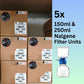 5x Cases of Nalgene™ 150ml & 250 ml Rapid-Flow™ Sterile Disposable Filter Units