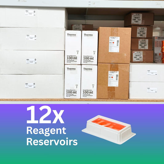 12x Cases of Reservoirs (50ml & 100ml)