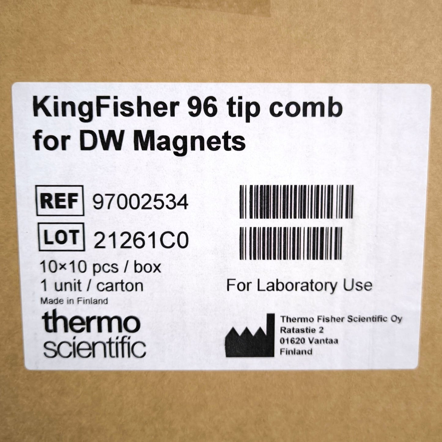 5x Cases of KingFisher 96 Tip Comb for Deep-Well Magnets