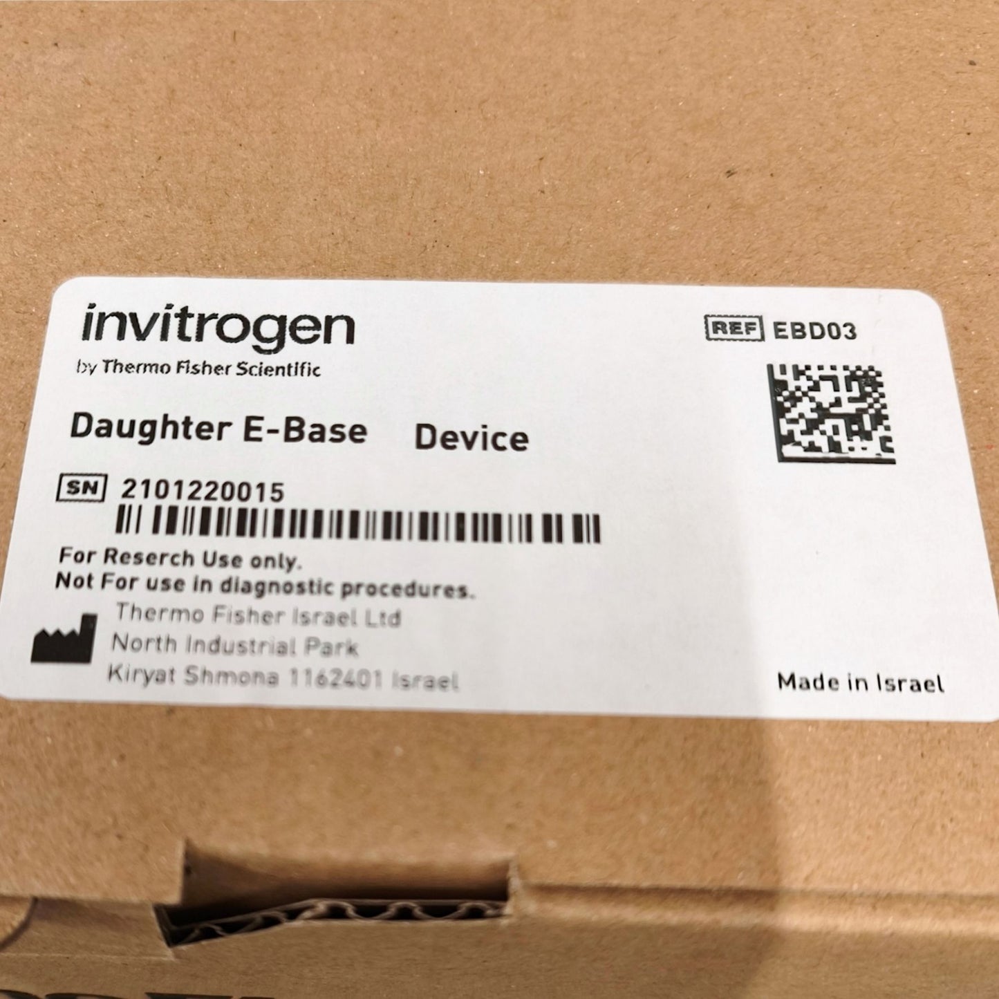 6x  Invitrogen™ Daughter E-Base™ device