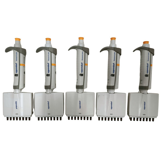 Eppendorf Research® plus, 300 µL, 8-channel pipette