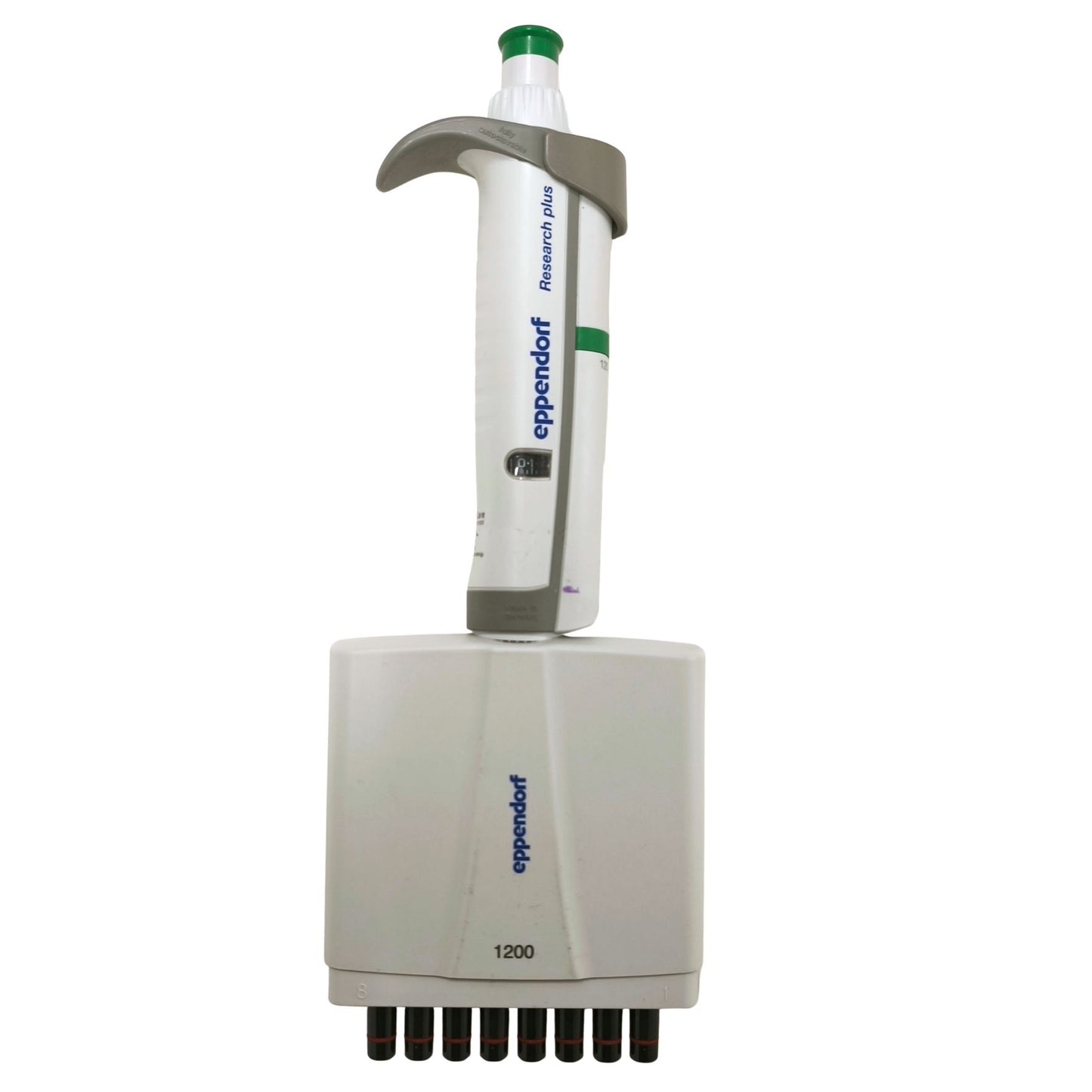 Eppendorf Research® plus, 1200 µL, 8-channel pipette