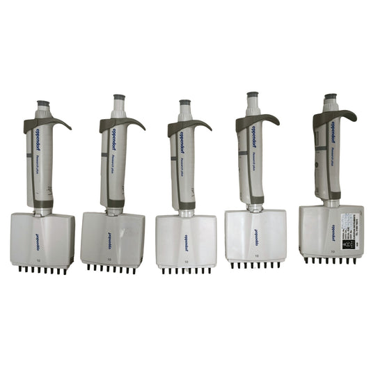 Eppendorf Research® plus, 10 µL, 8-channel pipette