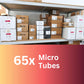 65x Cases of Microtubes, Bijou tubes, Cryogenic vials