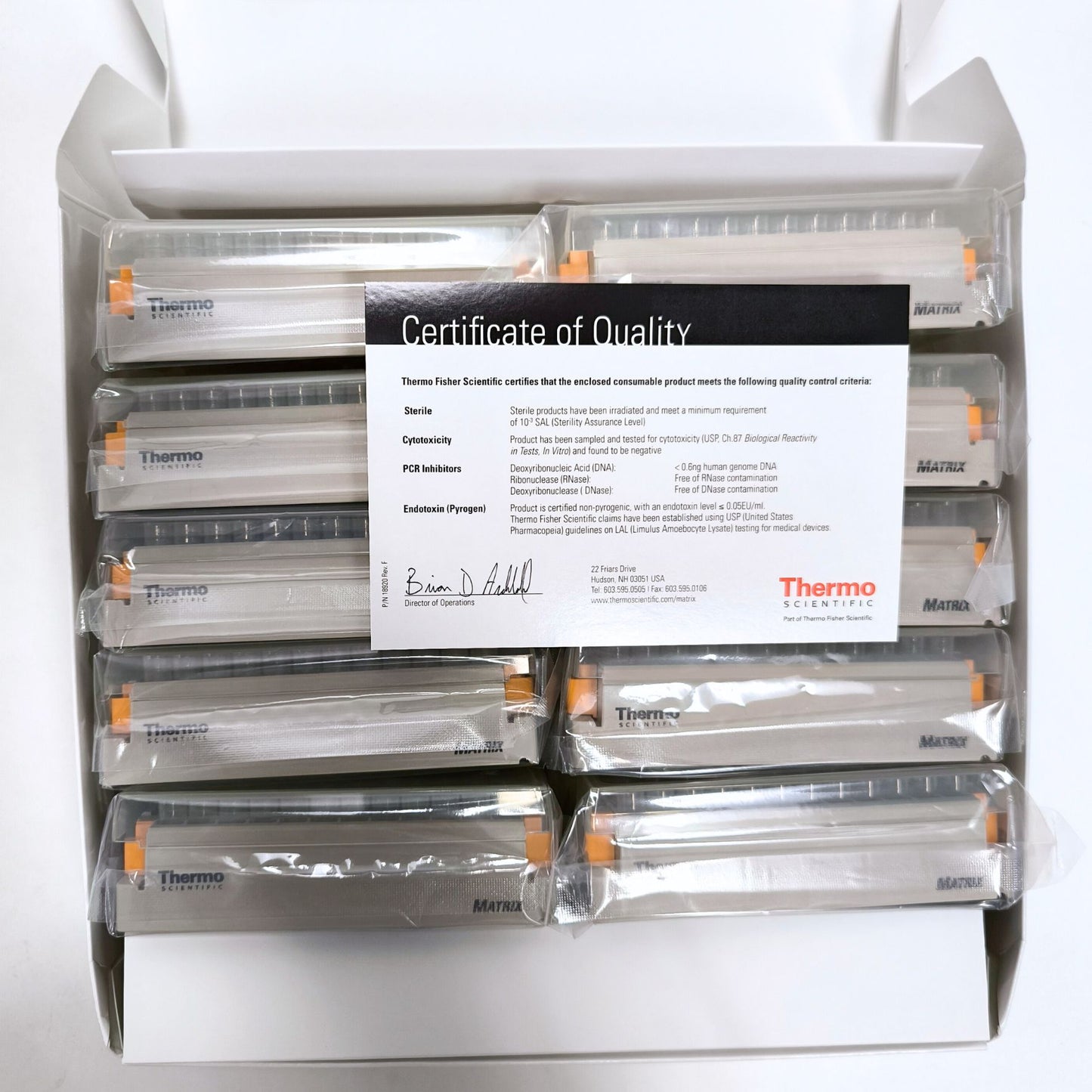 Matrix™ Blank and Alphanumeric Storage Tubes, 0.75 ml, Pack of 960 (4274)