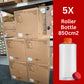 5x Cases of Corning 850cm2 Roller Bottle with Easy Grip Vent Cap