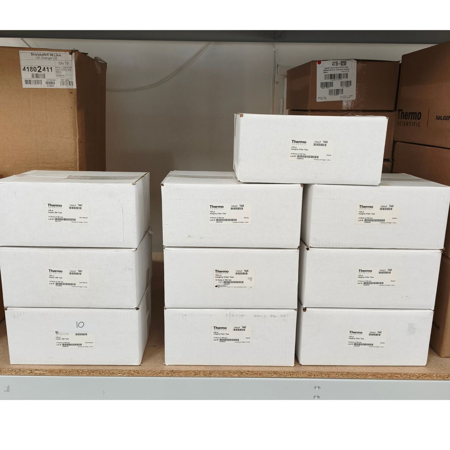 10x Cases of 125 µl Thermo Scientific™ Matrix™ Pipette Tips
