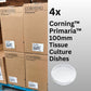 4 Cases of Corning™ Primaria™ 100mm Tissue Culture Dishes