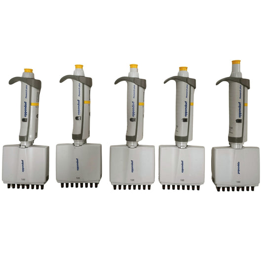 Eppendorf Research® plus, 100 µL, 8-channel pipette
