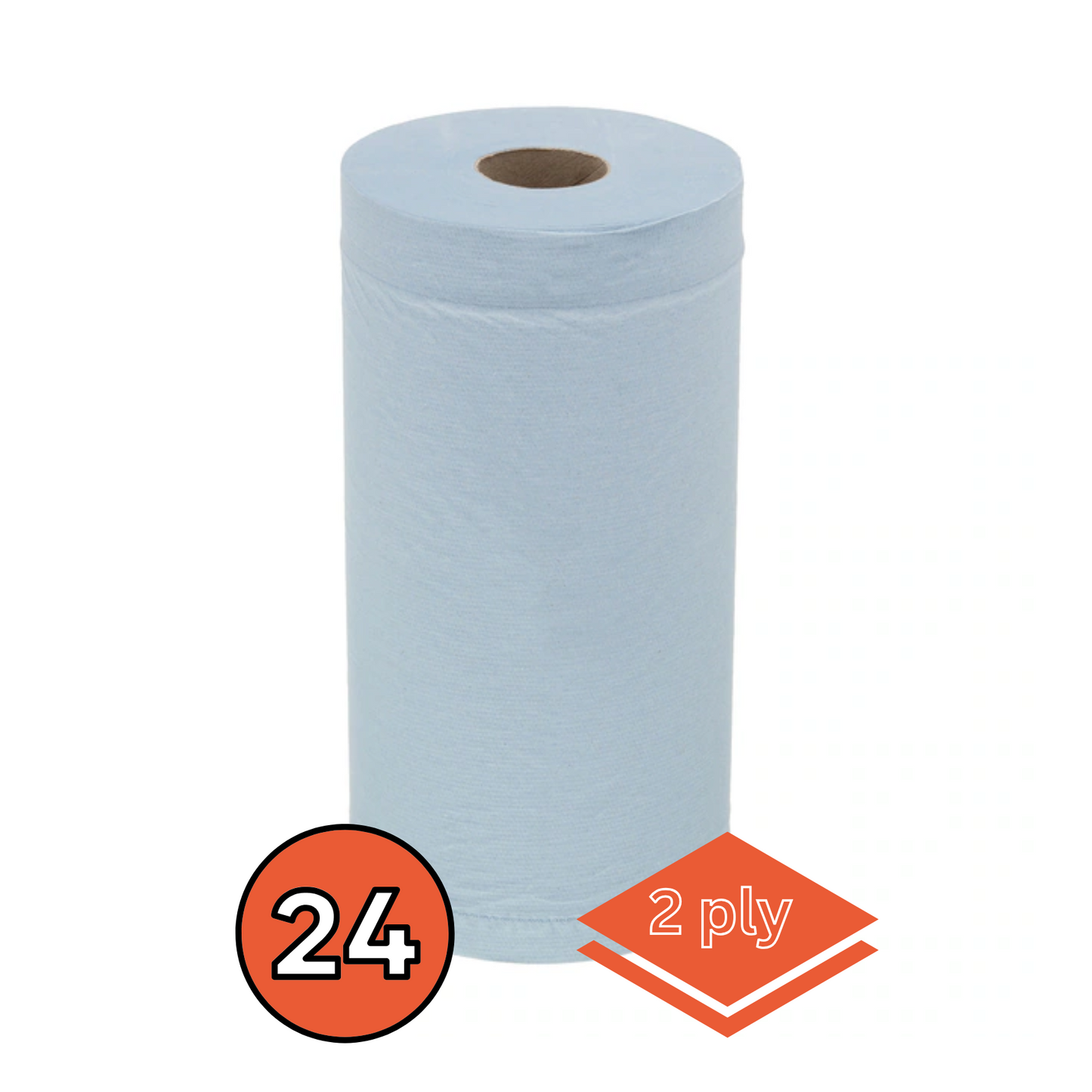 Kimberly-Clark™ WypAll™ Cleaning and Maintenance Wiping Paper L20 Compact Rolls, 24 rolls x 116 sheets (7338)