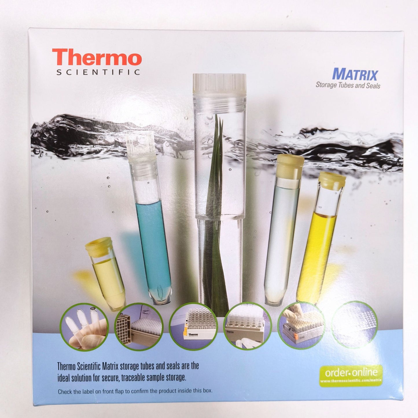 Matrix™ Blank and Alphanumeric Storage Tubes, 0.75 ml, Pack of 960 (4274)