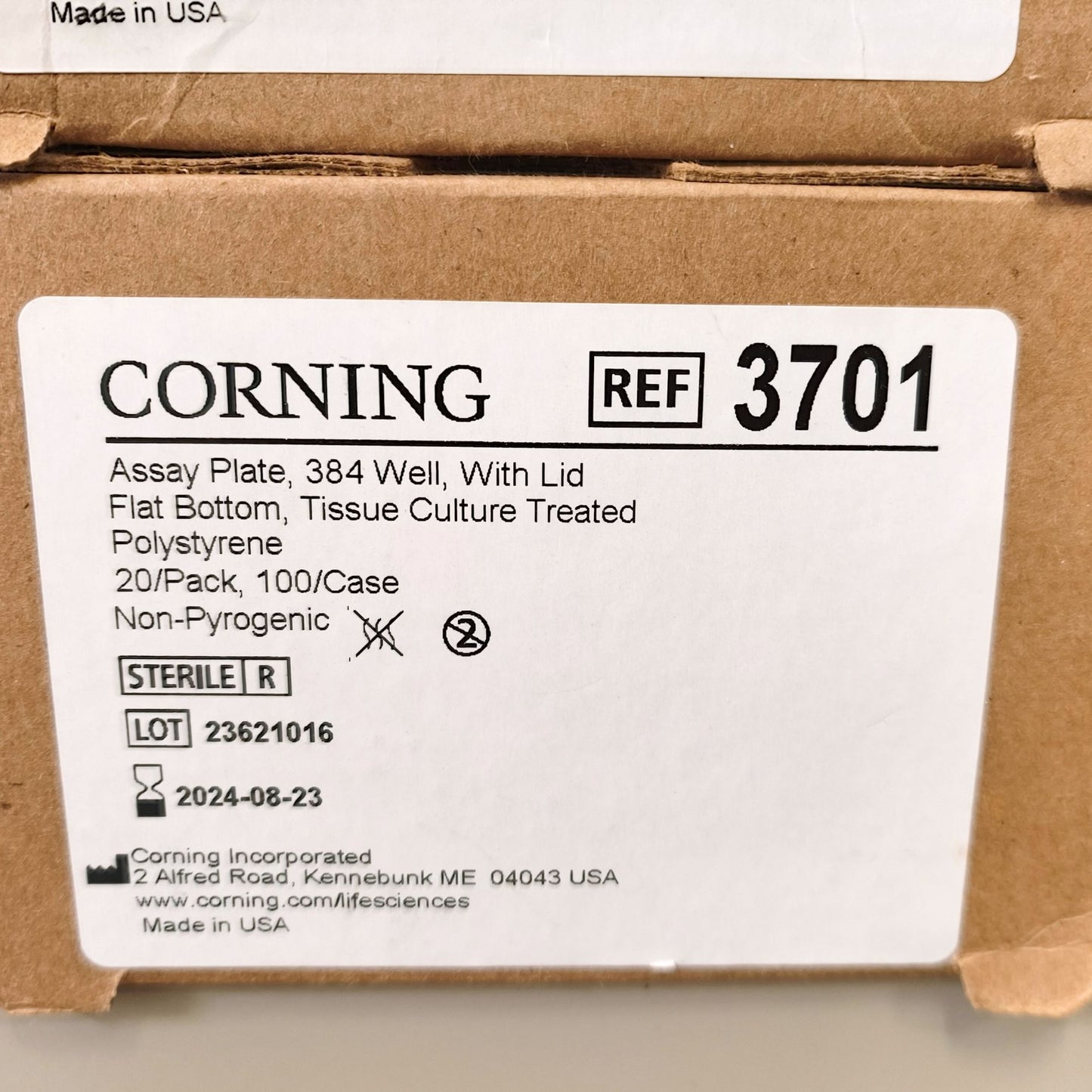 15x Cases of Assay Plates (96-well & 384-well)