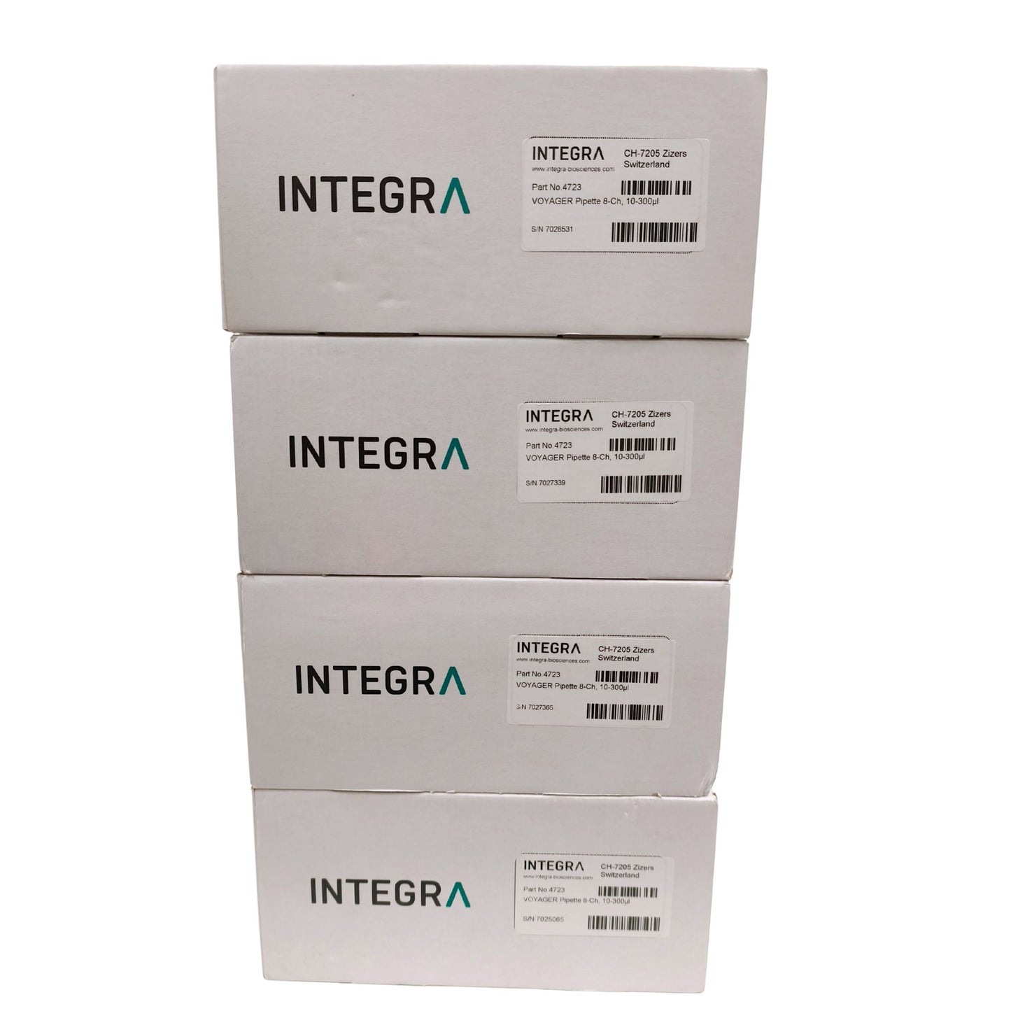 Integra 8-Channel 300μL VOYAGER Adjustable Tip Spacing Pipette (BRAND NEW)