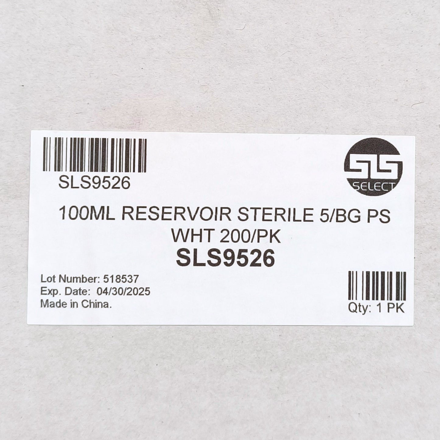 12x Cases of Reservoirs (50ml & 100ml)