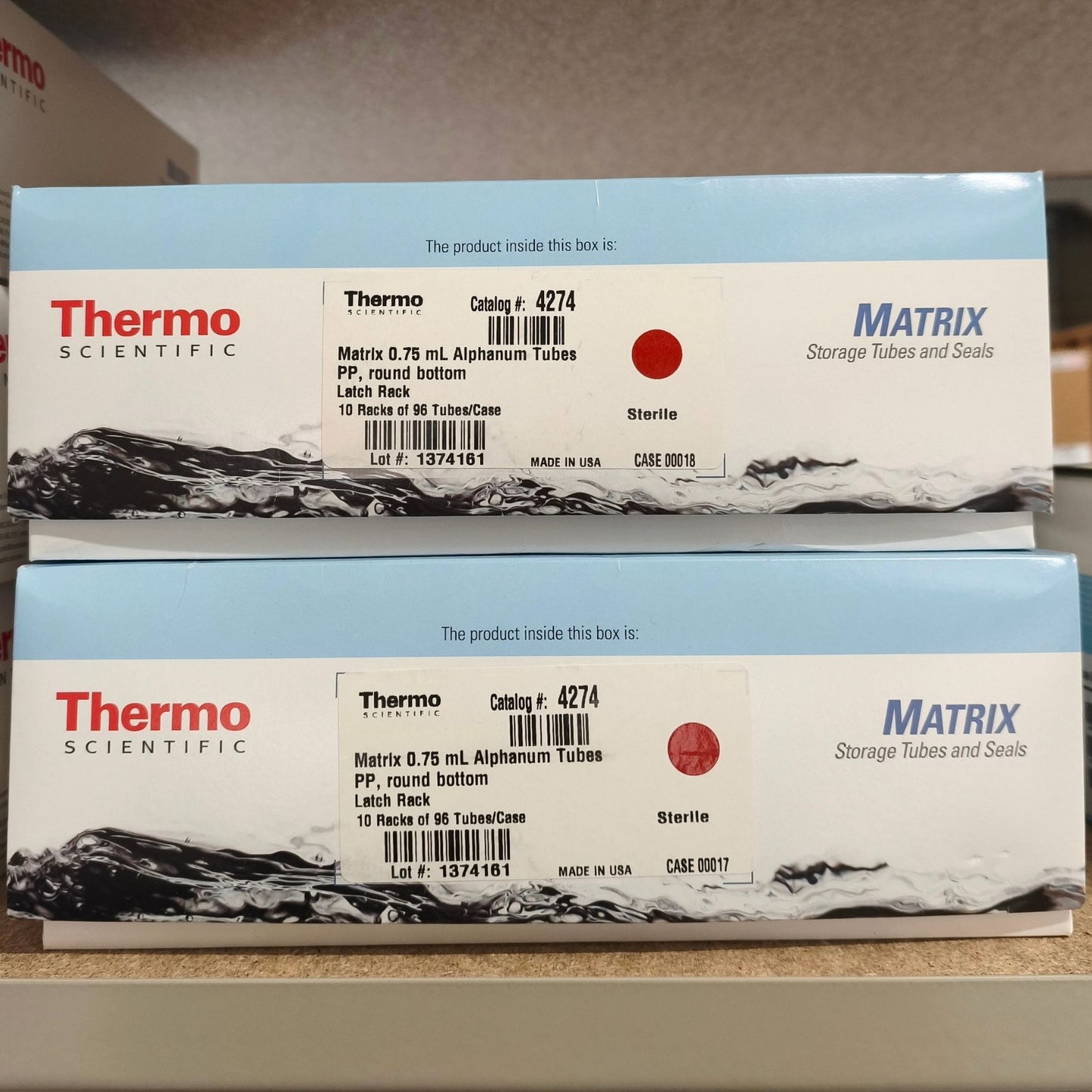 Matrix™ Storage Tubes, 0.75ml & 1.4ml