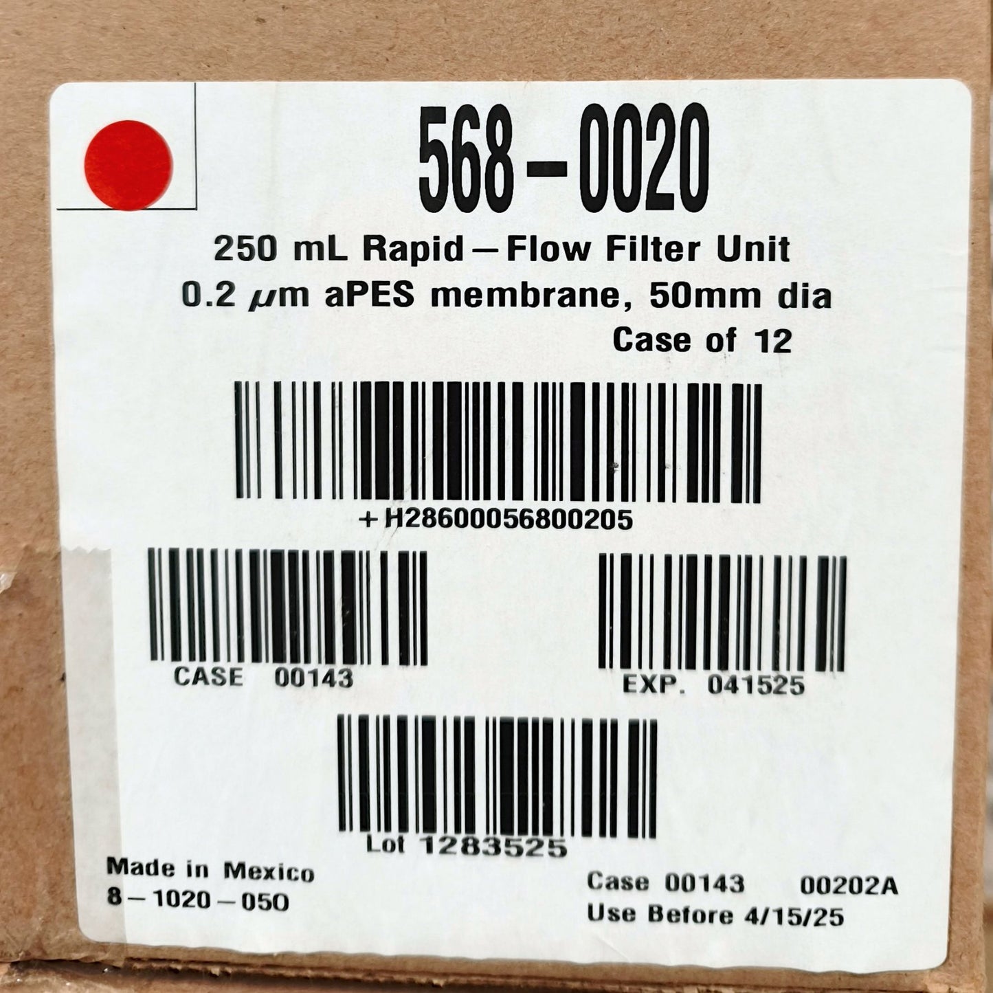 5x Cases of Nalgene™ 150ml & 250 ml Rapid-Flow™ Sterile Disposable Filter Units