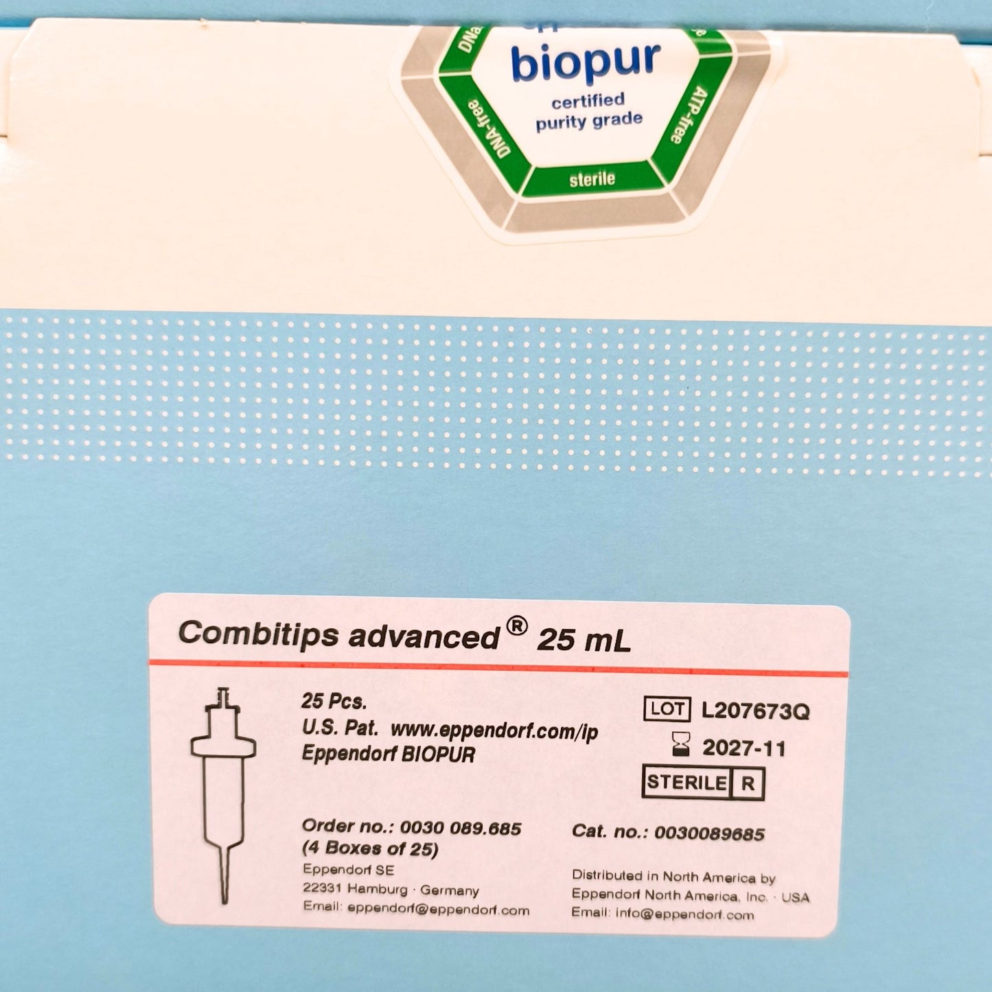 29x Cases of Eppendorf™ Combitips™ (0.5ml, 10ml, 25ml, 50ml)