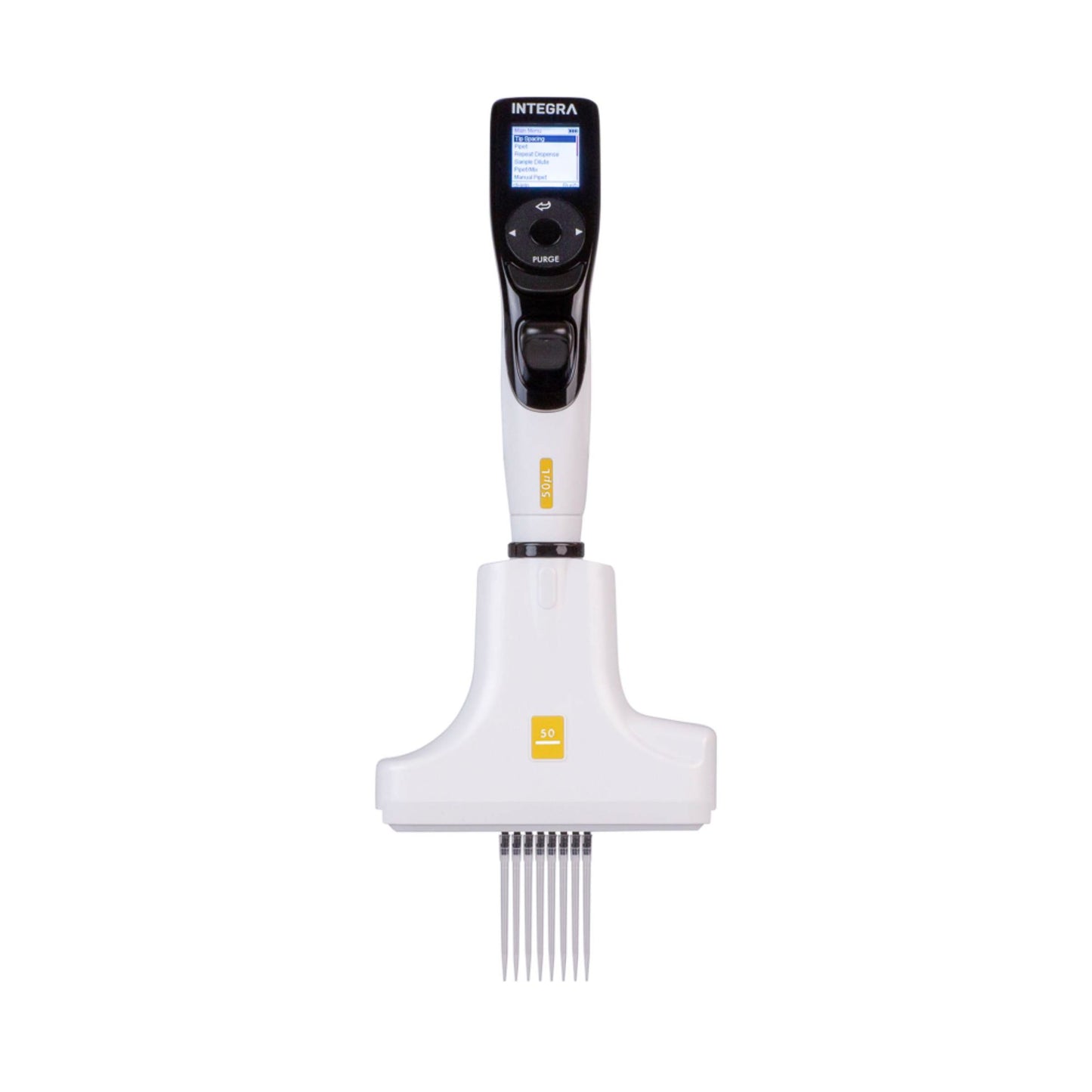 Integra 8-Channel 50μL VOYAGER Adjustable Tip Spacing Pipette (BRAND NEW)