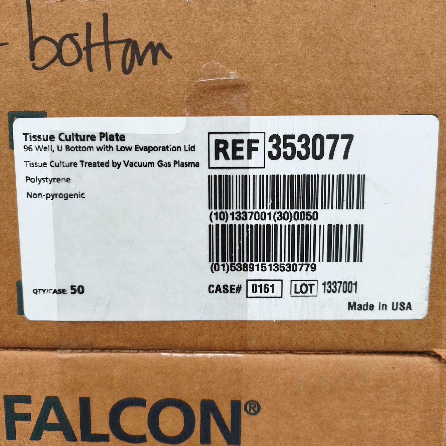 17x Cases of Falcon™ Tissue Culture Plates (6-w, 12-w, 48-w, 96-w)