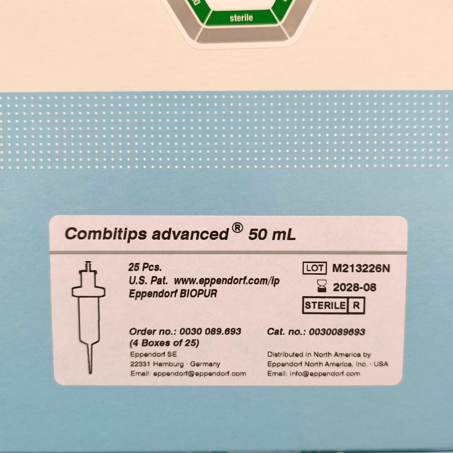 29x Cases of Eppendorf™ Combitips™ (0.5ml, 10ml, 25ml, 50ml)