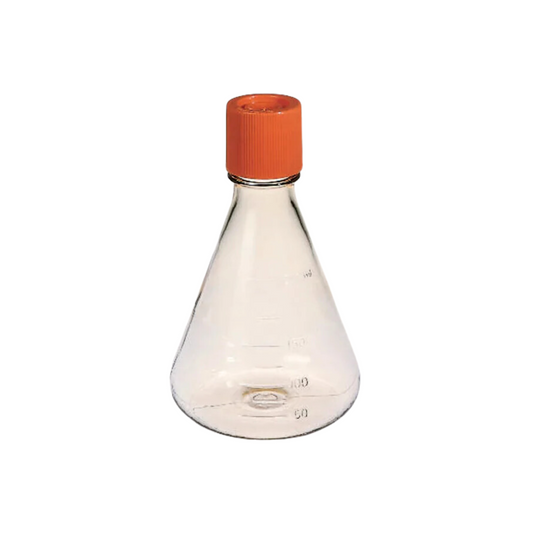 125ml, 250ml & 500 Corning  Erlenmeyer Flasks, Vented, Polycarbonate (Box of 25&50)
