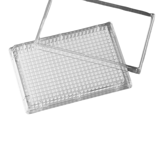 Corning Assay Plate, 384-Well with Lid, Cell Culture-Treated, Flat-Bottom Microplate (3701)
