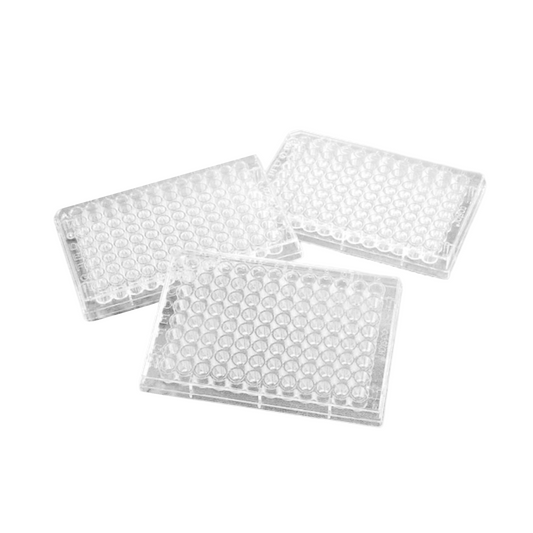 Corning Costar Clear 96-Well Assay Plate, Flat Bottom, EIA/RIA Microplate, Pack of 25 (9018)