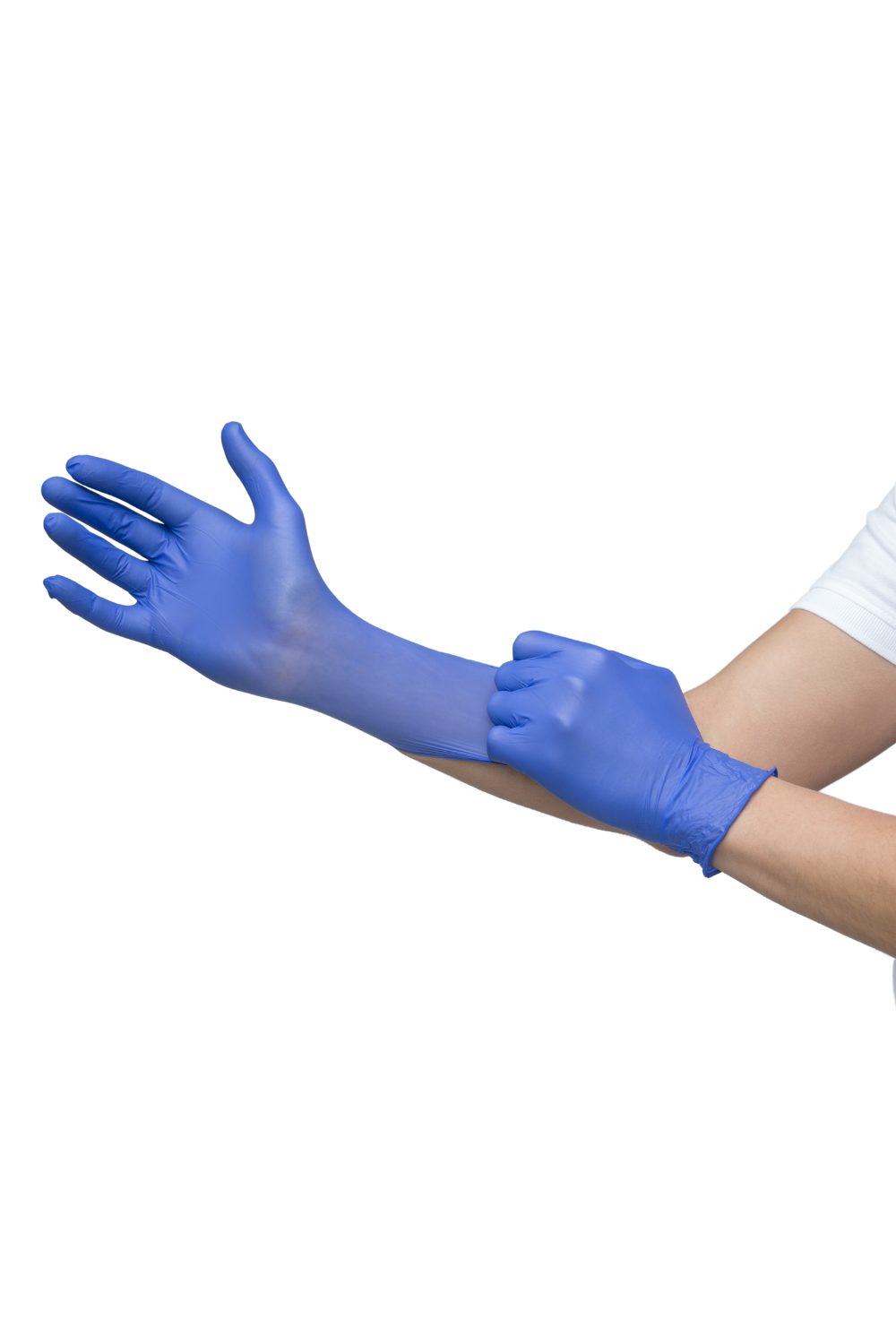 Nitrile Indigo Disposable Gloves PPE, XLarge, Powder Free (10 x 200) (13222-XL)