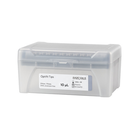 Sartorius™ Optifit Racked Pipette Tips, 10μl, Non-sterile (Pack of 960) (790010)